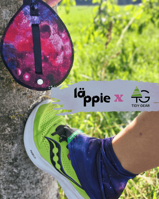 Cosmic Bundle – Läppie Pinkeltuch x Tidy Trail Gaiters Gamaschen - Läppie