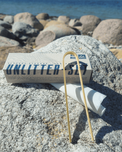 Mare Monti – Unlitter - Set | Müllsammelset für Outdoor & Wandern - Läppie