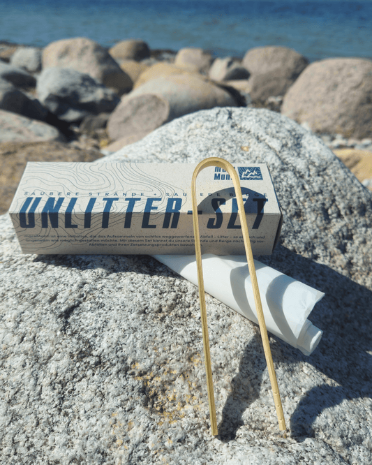 Mare Monti – Unlitter - Set | Müllsammelset für Outdoor & Wandern - Läppie